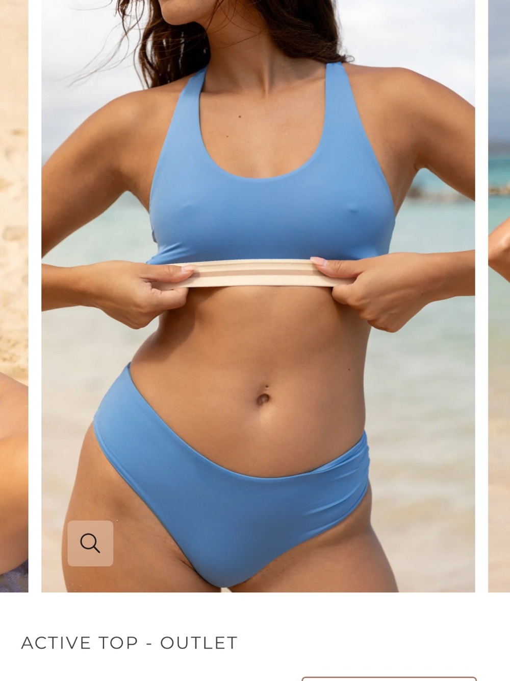 Mai Underwear Swim Active Top size medium NWT
